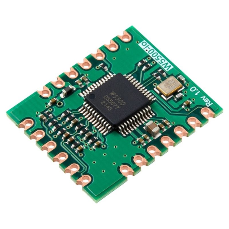 Ethernet W5500 - M11K-W5500-Io イーサネットモジュール SPI-イーサネットモジュール コンパクト設計