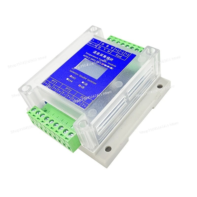 Thermocouple Module K Type - マルチチャンネル PT100 & タイプ K 熱電対温度取得トランスミッター、RS485
