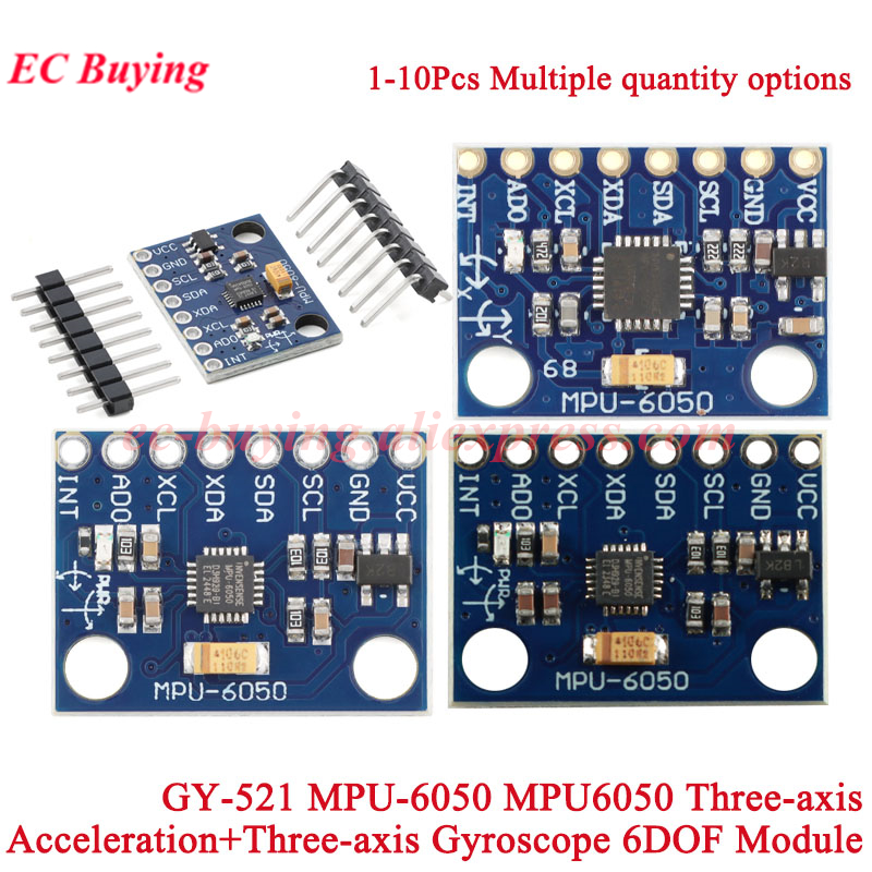 Mpu6050 - 1-10 個 GY-521 MPU-6050 MPU6050 3