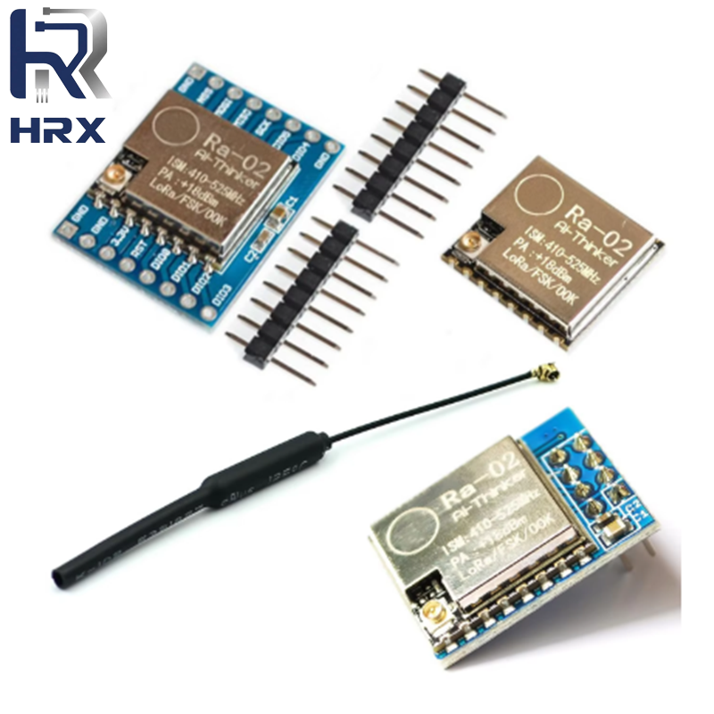 Lora Sx1278 - 433MHz SX1278 LoRaモジュール、433M、10KM、Ra-02、ワイヤレス広帯域スペクトル伝送ボード、2.4G、IPXアンテナ、スマートホーム用。