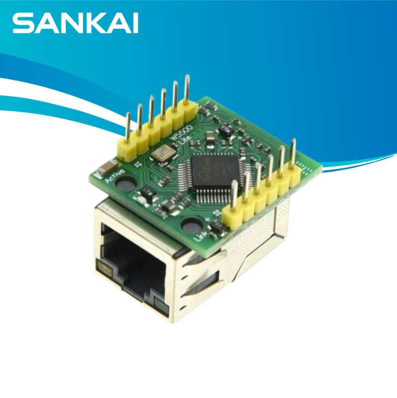 Ethernet W5500 - 1個入り W5500モジュール TCP/IP イーサネットモジュール WIZ820ioネットワークインターフェースと互換性あり RC5