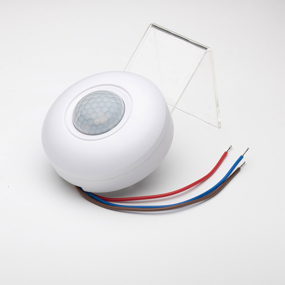 Pir Motion Sensor - PIRモーションセンサー付き照明スイッチ、天井設置型赤外線検知器、AC85V～265V対応、家庭用、廊下、階段、ホールに最適。