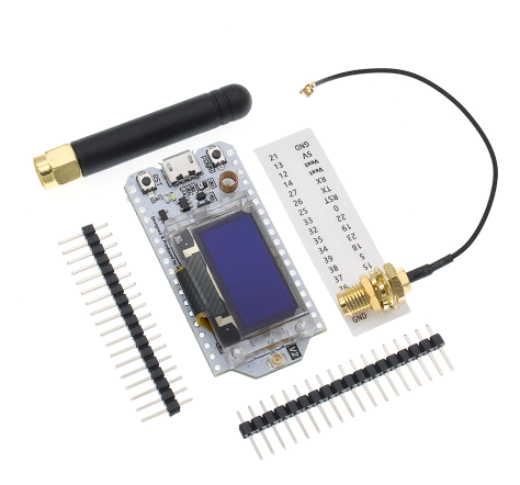 Lora Rfm95 - カラーディスプレイ付き開発ボード,Bluetooth,wifiキット32,sx1276,sx1278,esp32,lla,868mhz,915mhz,433mhz,0.96インチ
