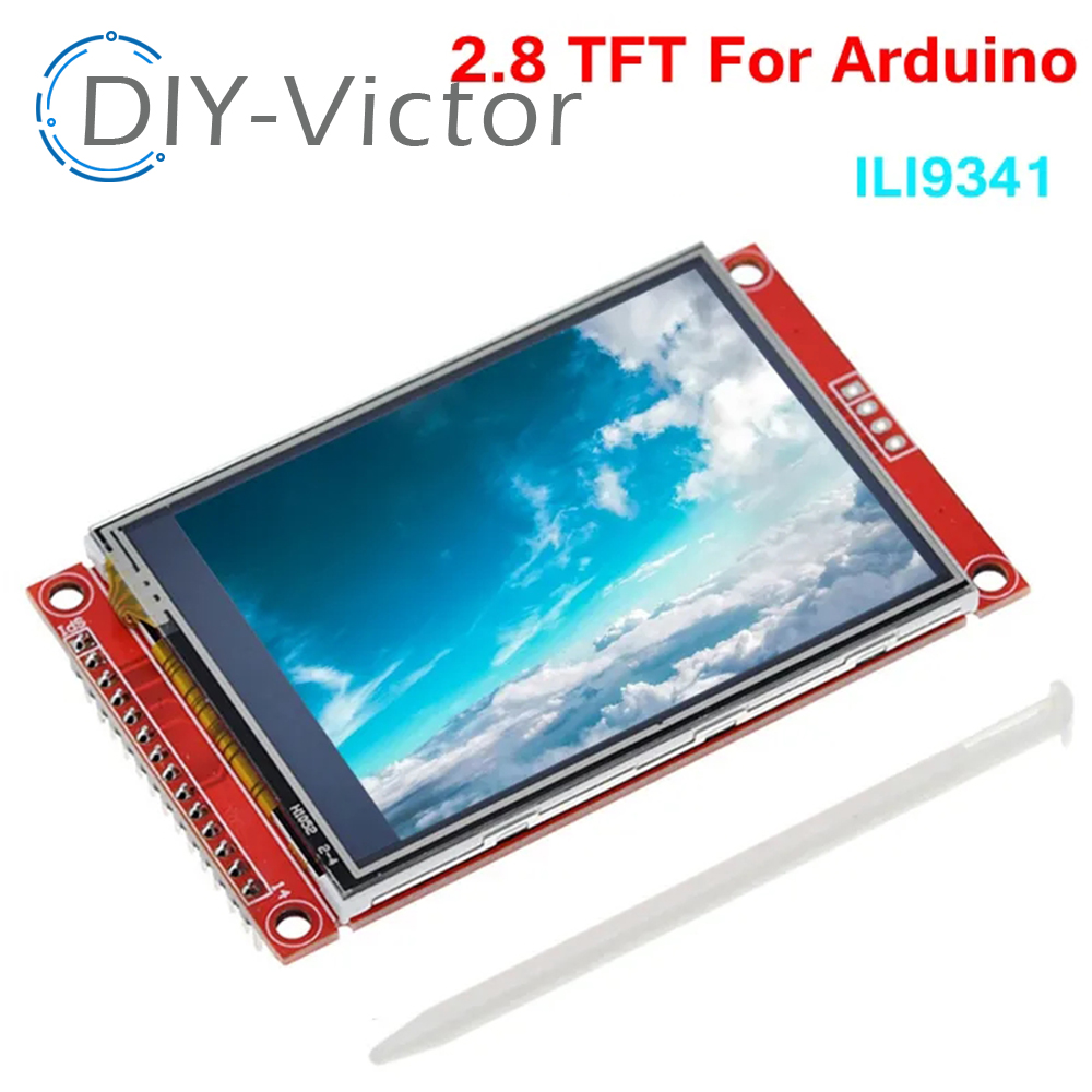 Ili9341 - タッチスクリーン付きインテリジェントディスプレイ,spi液晶画面,工場,オリジナル,il9341,2.8 
