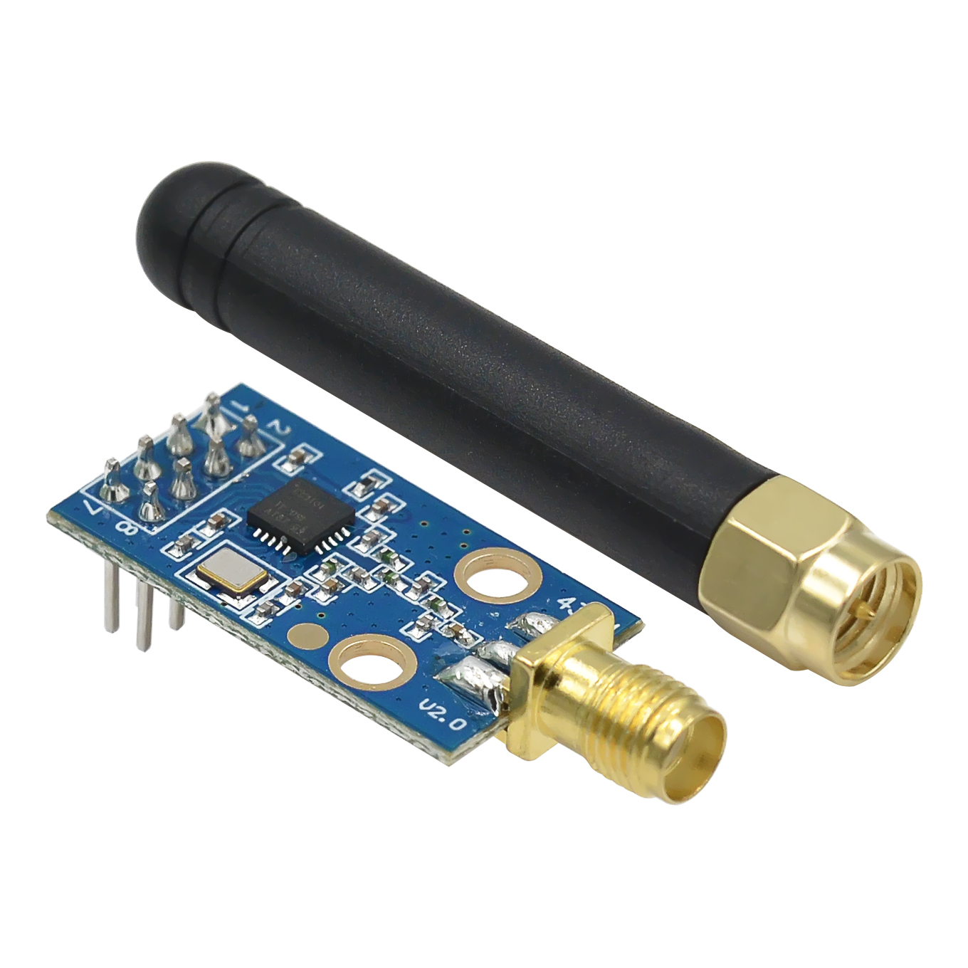 Lora Rfm95 - Arduino用ワイヤレストランシーバーcc1101,smaアンテナ付き,315 433 868 915mhz,1個