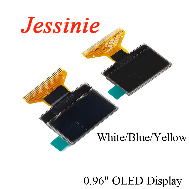 Ssd1306 - LEDディスプレイモジュール,arduino用oledディスプレイモジュール,iic,spiインターフェイス,白,青,黄色,0.96インチ画面,128x64,ssd1306,ssd1315