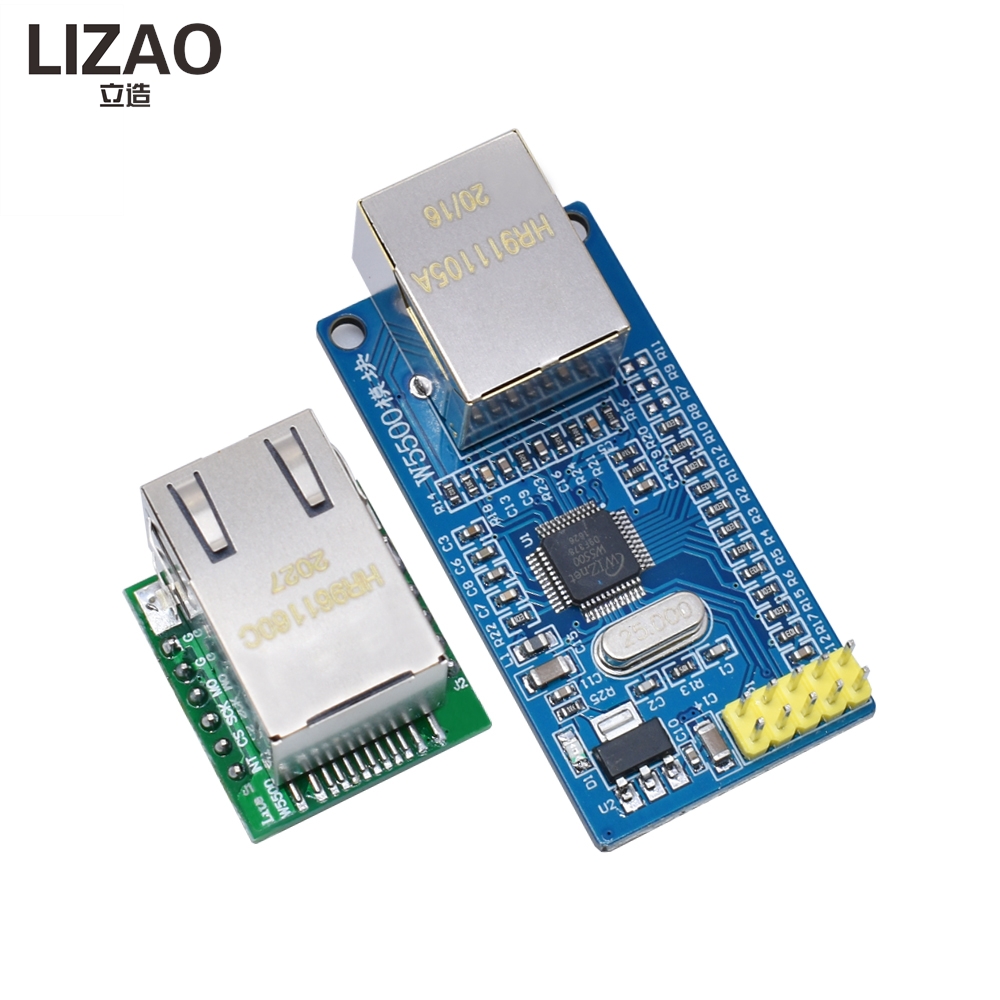 Ethernet W5500 - LIZAO W5500 イーサネットネットワークモジュール、51/STM32 開発用 TCP/IP プロトコル