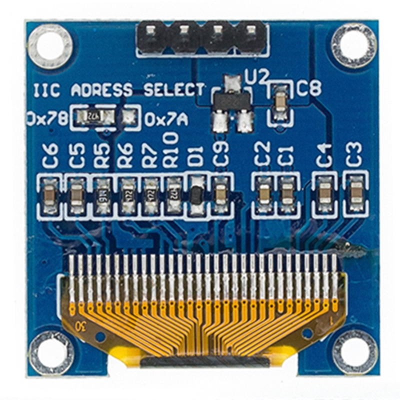 0.96 インチ IIC シリアル 4 ピン白/青/黄青/黄 - Ssd1306 のレビューと価格