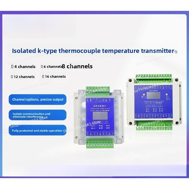 マルチチャンネル PT100 & タイプ K 熱電対温度取得 - Thermocouple Module K Type のレビューと価格