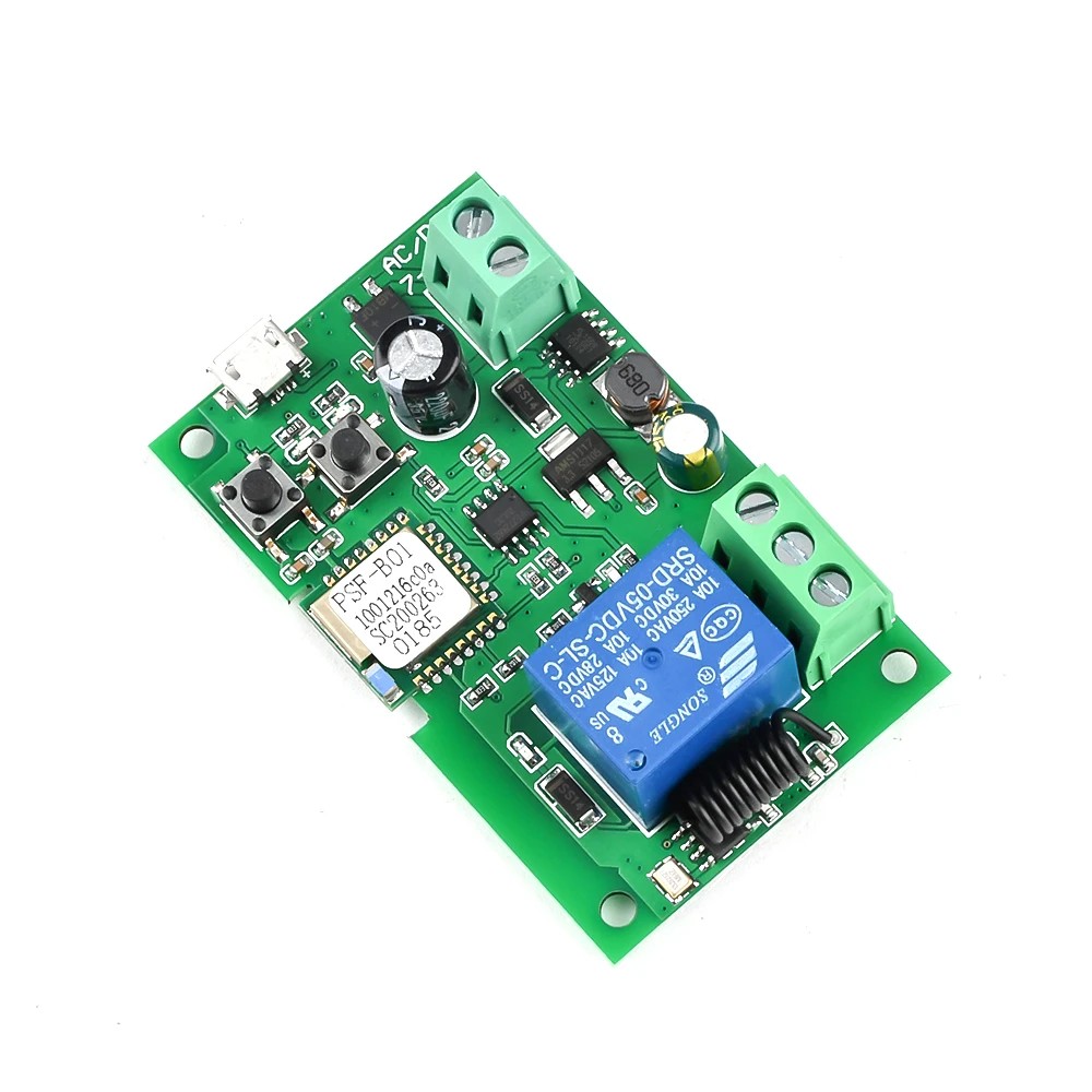 Ewelink AC/DC 5V 7V-32V 1 チャンネ - Relay Module 1 Channel のレビューと価格