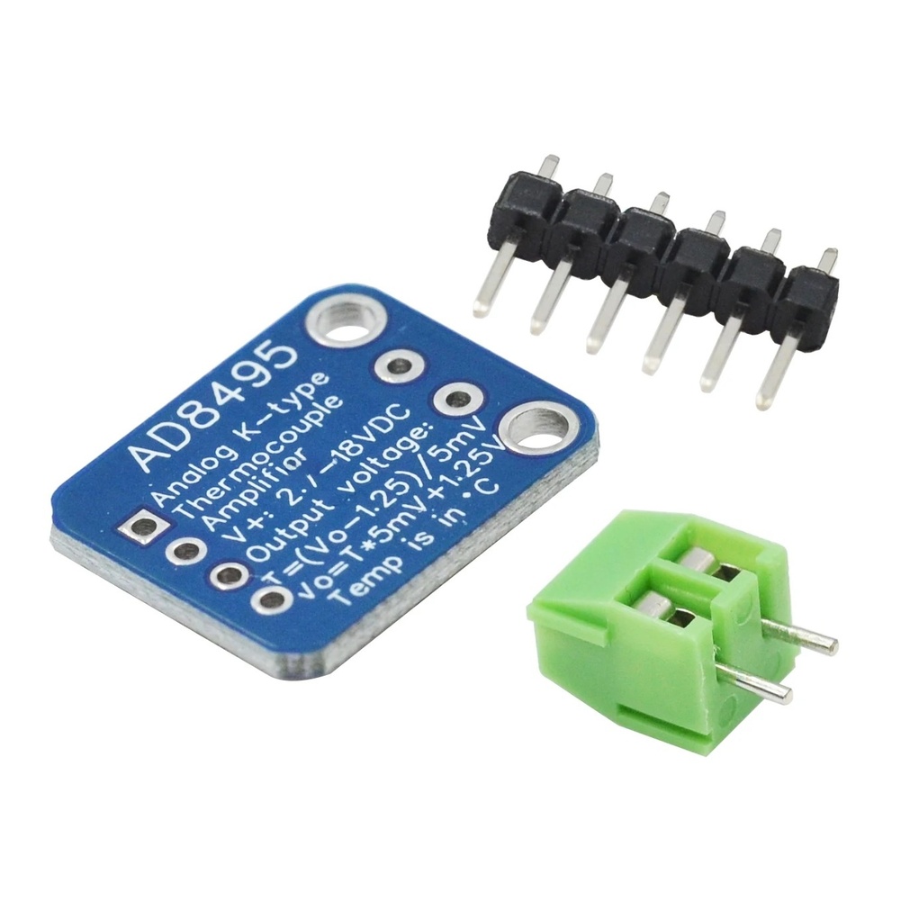 AD8495 K型熱電対信号処理モジュール。3～18Vの広範 - Thermocouple Module K Type のレビューと価格
