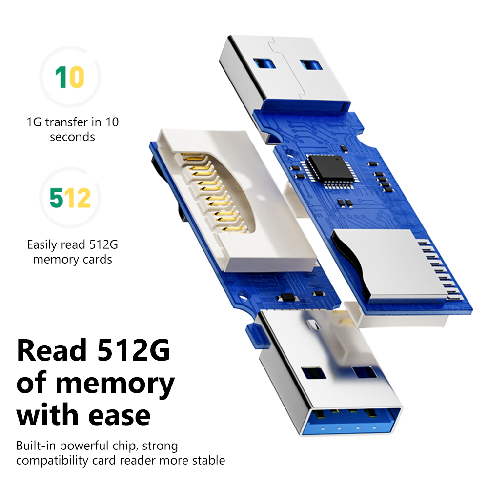 2 in 1 TF/SDカードリーダー、USB 3.0/2. - Sd Card Module のレビューと価格
