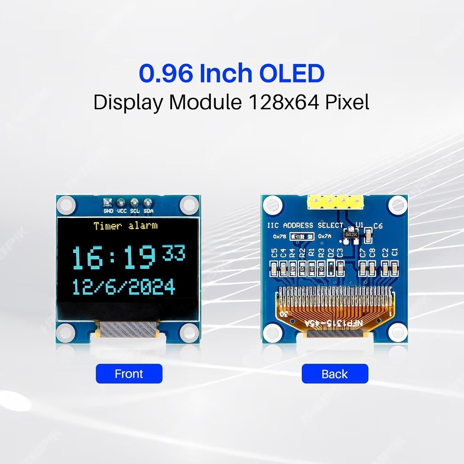 3 個の 0.96 インチ OLED ディスプレイ画面モジュ - Ssd1306 のレビューと価格