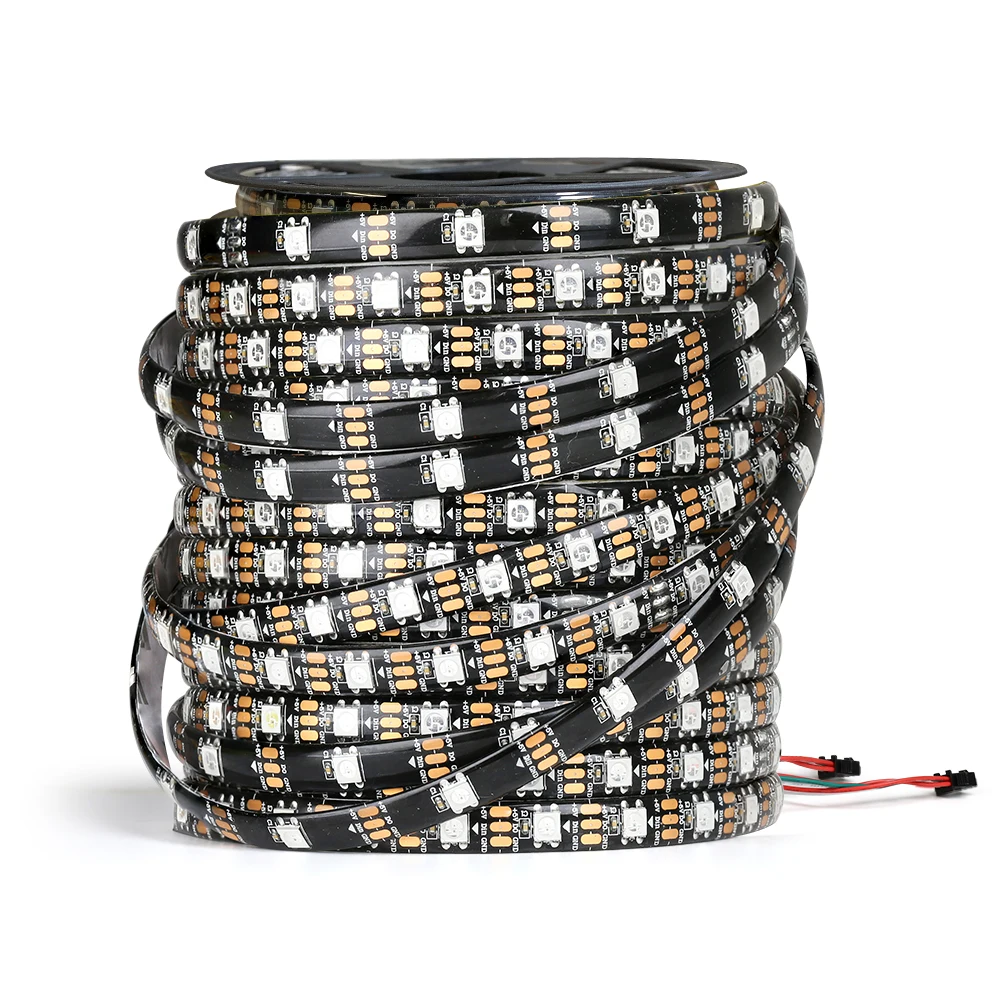 5V WS2812BピクセルRGB LEDストリップライト  - Ws2812B Strip 5V のレビューと価格