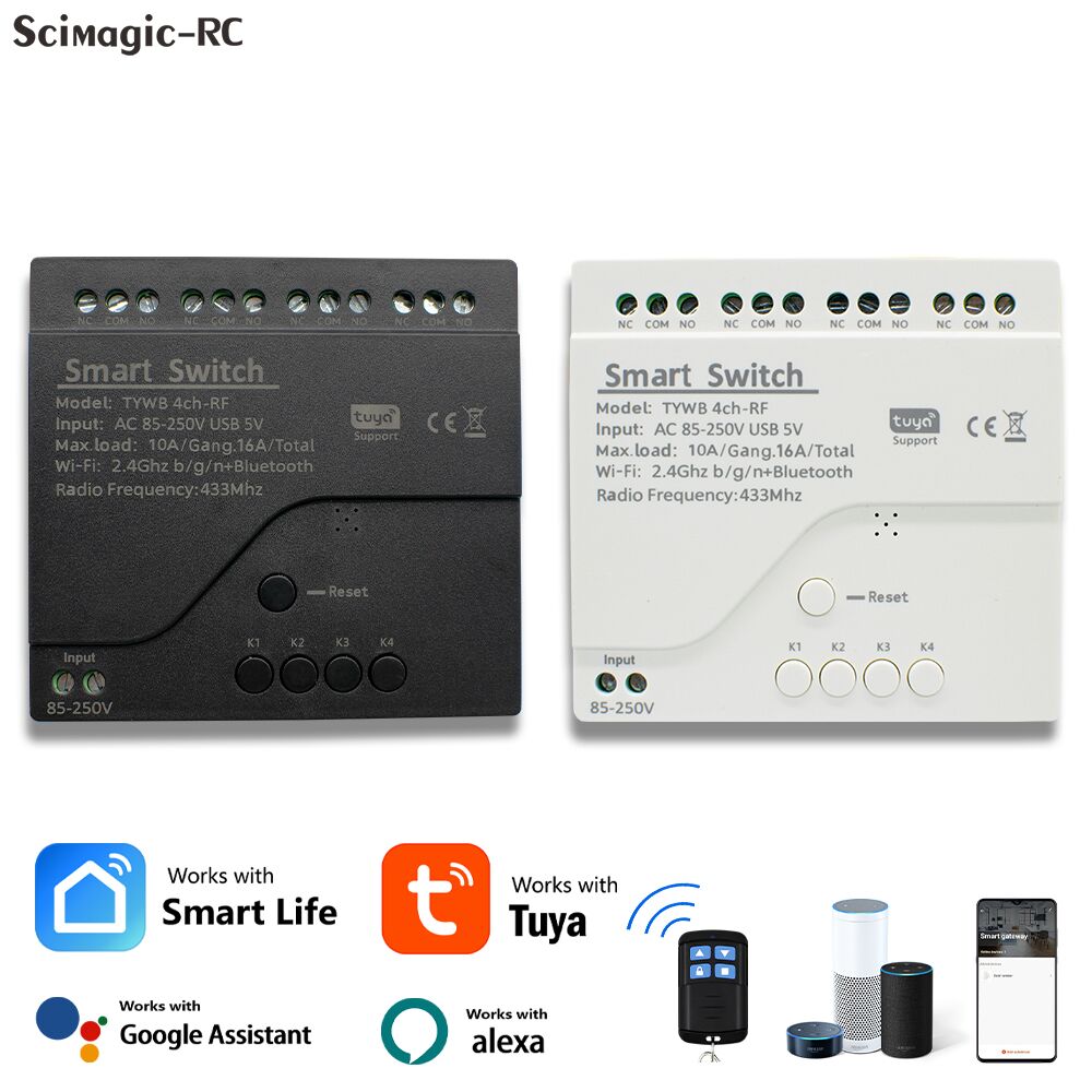 4CH Tuya スマートWiFiスイッチモジュール 12V - Relay Module 4 Channel のレビューと価格
