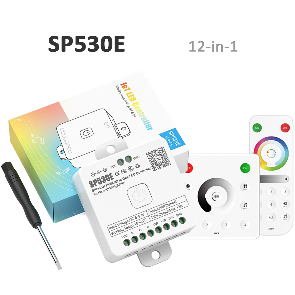 SP530E Wifi Bluetooth LEDコントロー - Ws2812B Strip 5V のレビューと価格