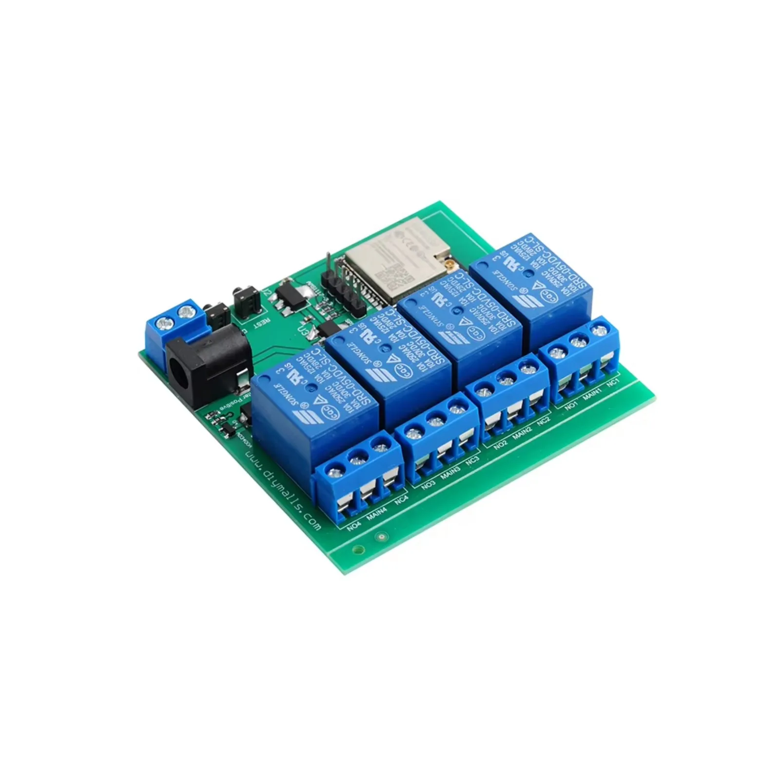 ESP32 4チャンネルワイヤレスリレーモジュールスマートホ - Relay Module 4 Channel のレビューと価格