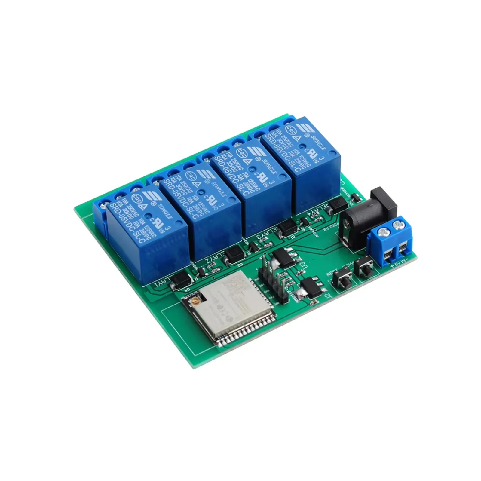 ESP32 4チャンネルワイヤレスリレーモジュールスマートホ - Relay Module 4 Channel のレビューと価格