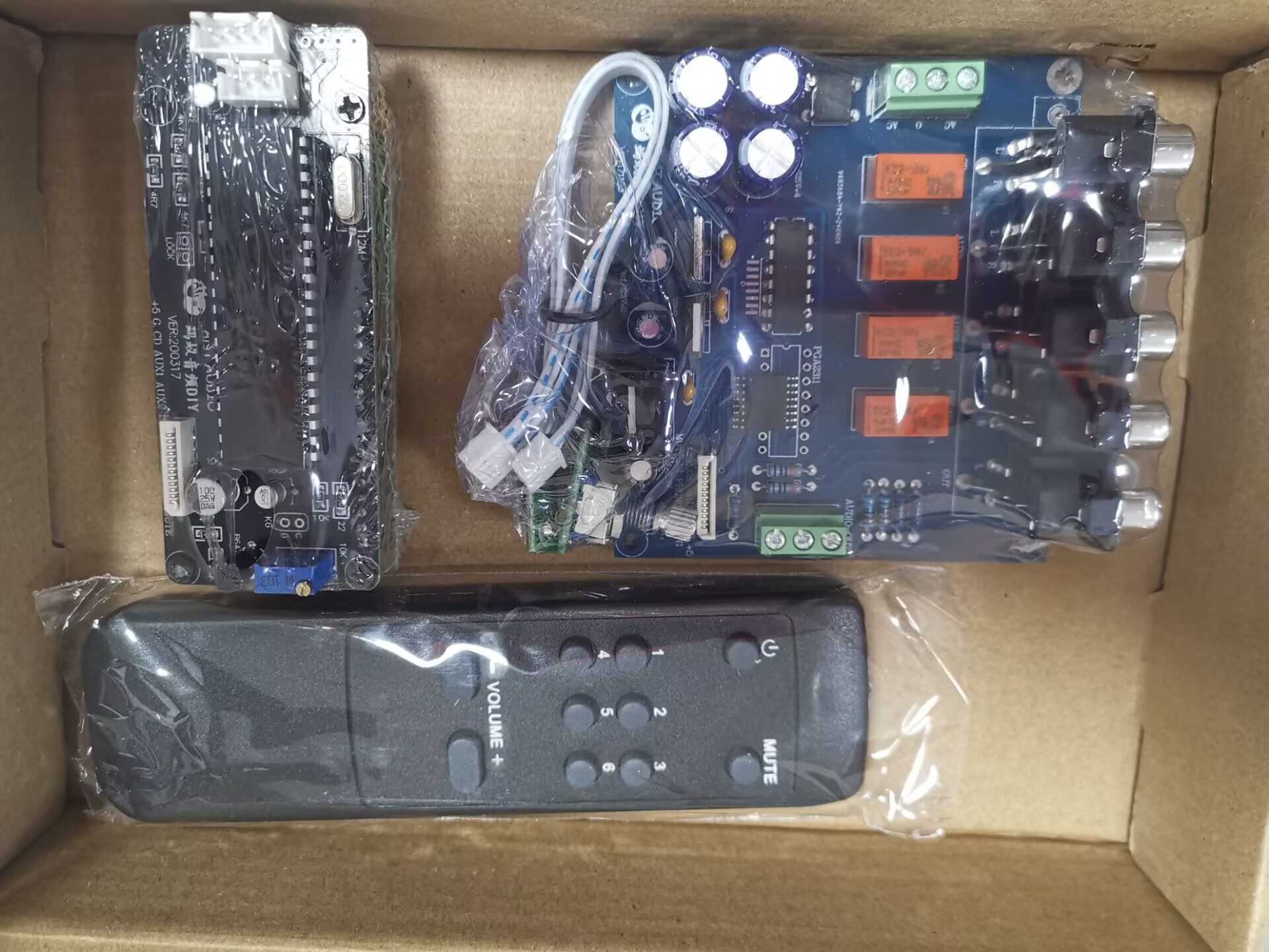 HIFI リモートコントロールボリュームコントロールボードキ - Relay Module 1 Channel のレビューと価格
