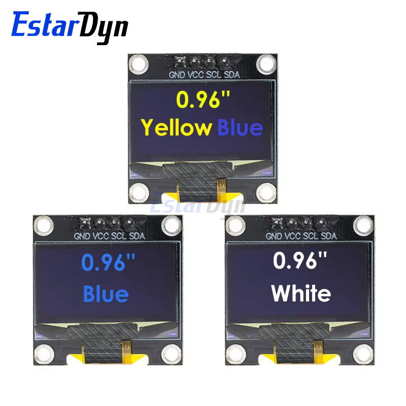0.96 インチ IIC SPI シリアル 7/4 ピン ホ - Ssd1306 のレビューと価格