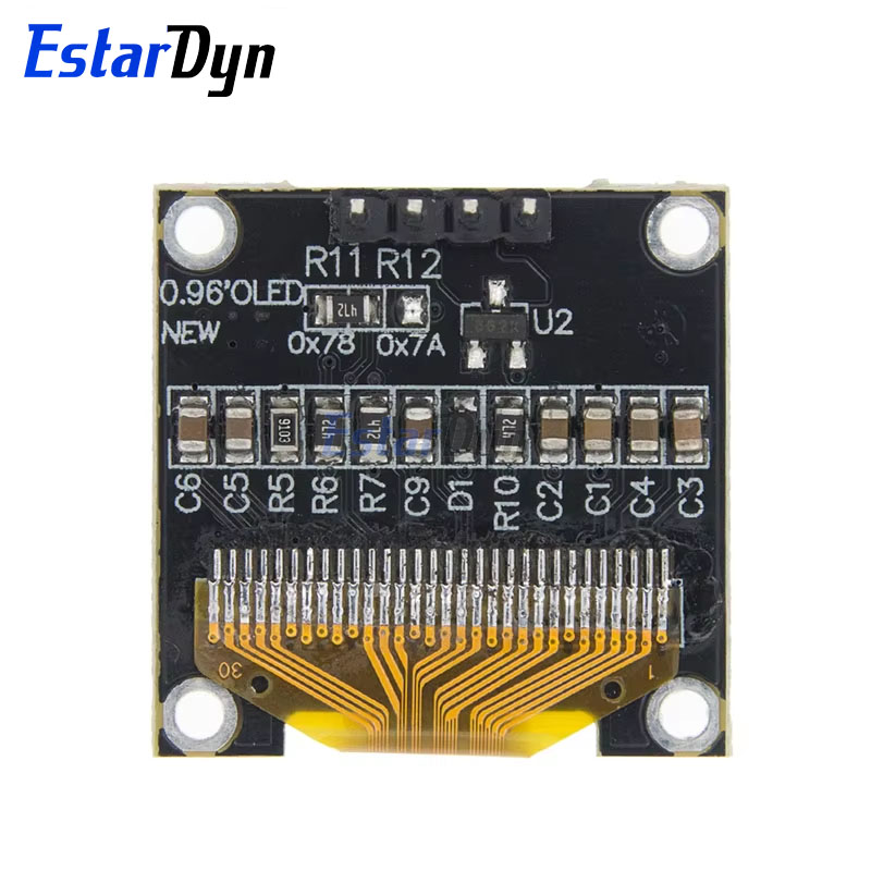 0.96 インチ IIC SPI シリアル 7/4 ピン ホ - Ssd1306 のレビューと価格
