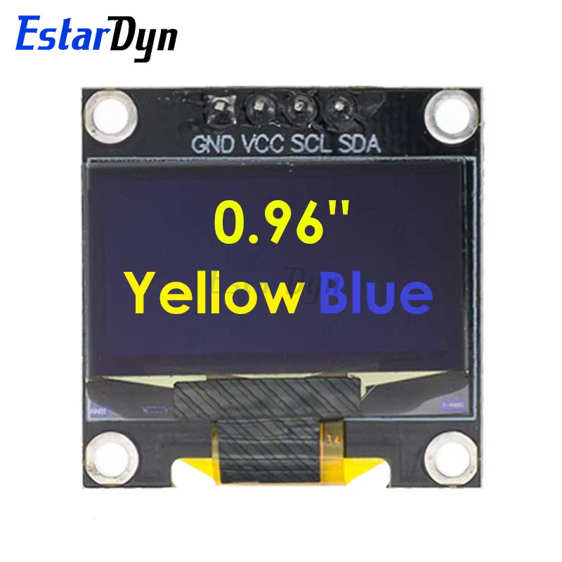 0.96 インチ IIC SPI シリアル 7/4 ピン ホ - Ssd1306 のレビューと価格