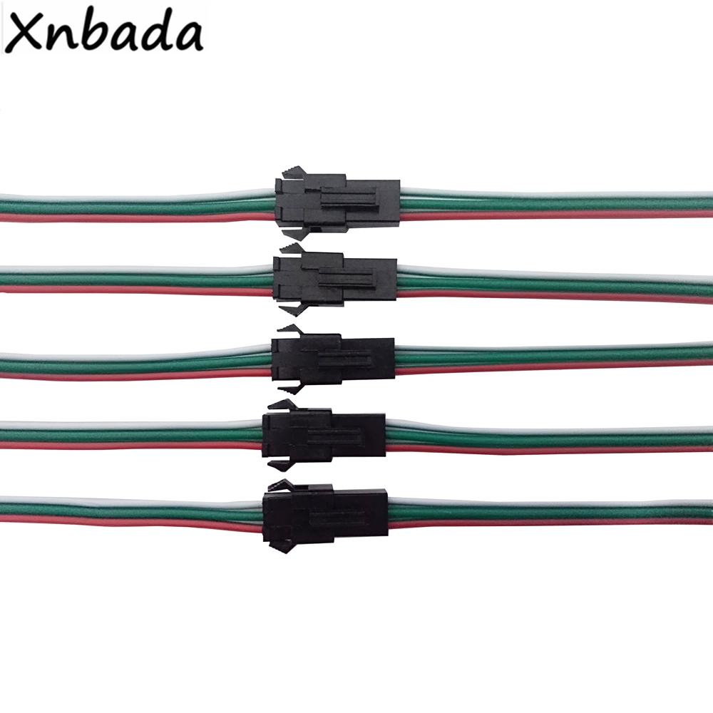 Rgb ledストリップライト用の緑と赤の線,10ペア,10 - Ws2812B のレビューと価格