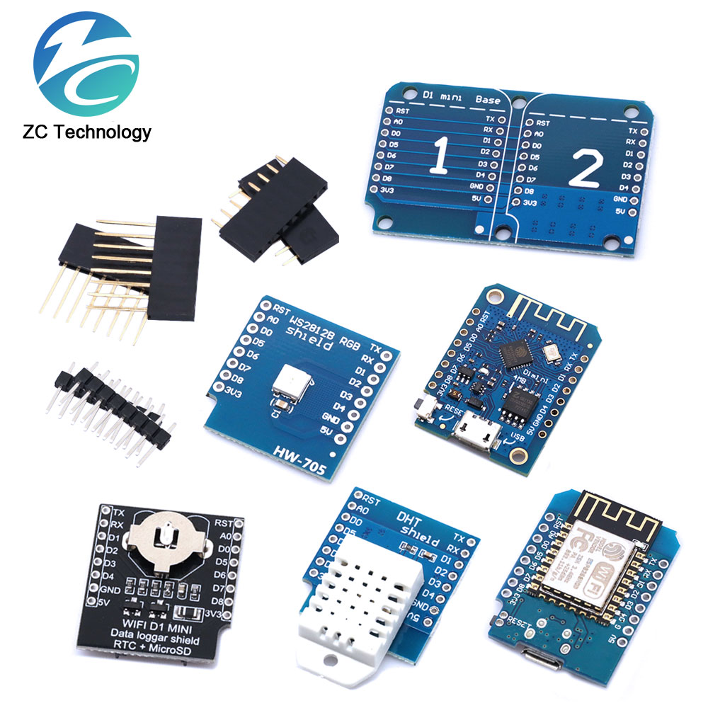 D1 Mini esp8266,ESP-12F,340g,u - Dht22 のレビューと価格