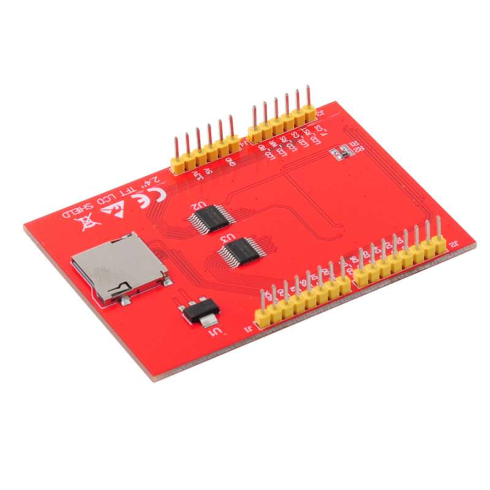 DIYmall製 2.4インチTFT液晶ディスプレイモジュー - Ili9341 のレビューと価格