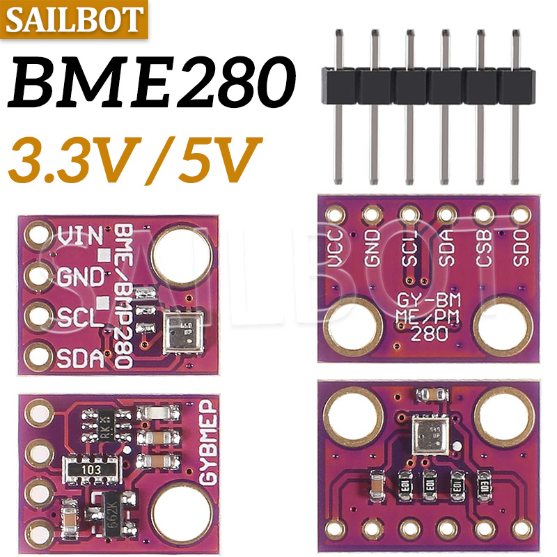 BME280 5V 3.3V デジタルセンサー温度湿度気圧セ - Bme280 のレビューと価格