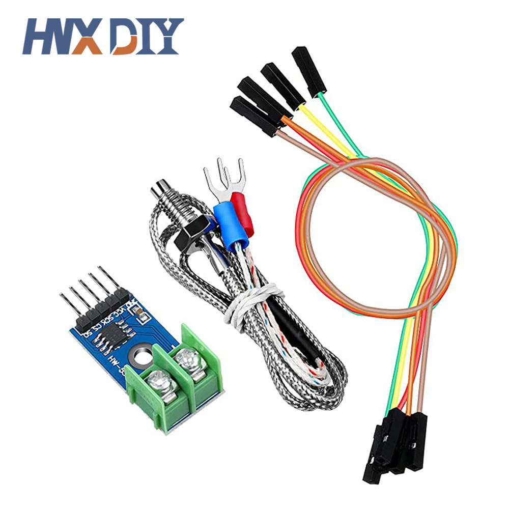 5つの温度センサーのセットDC5v max6675モジュール - Thermocouple Module K Type のレビューと価格