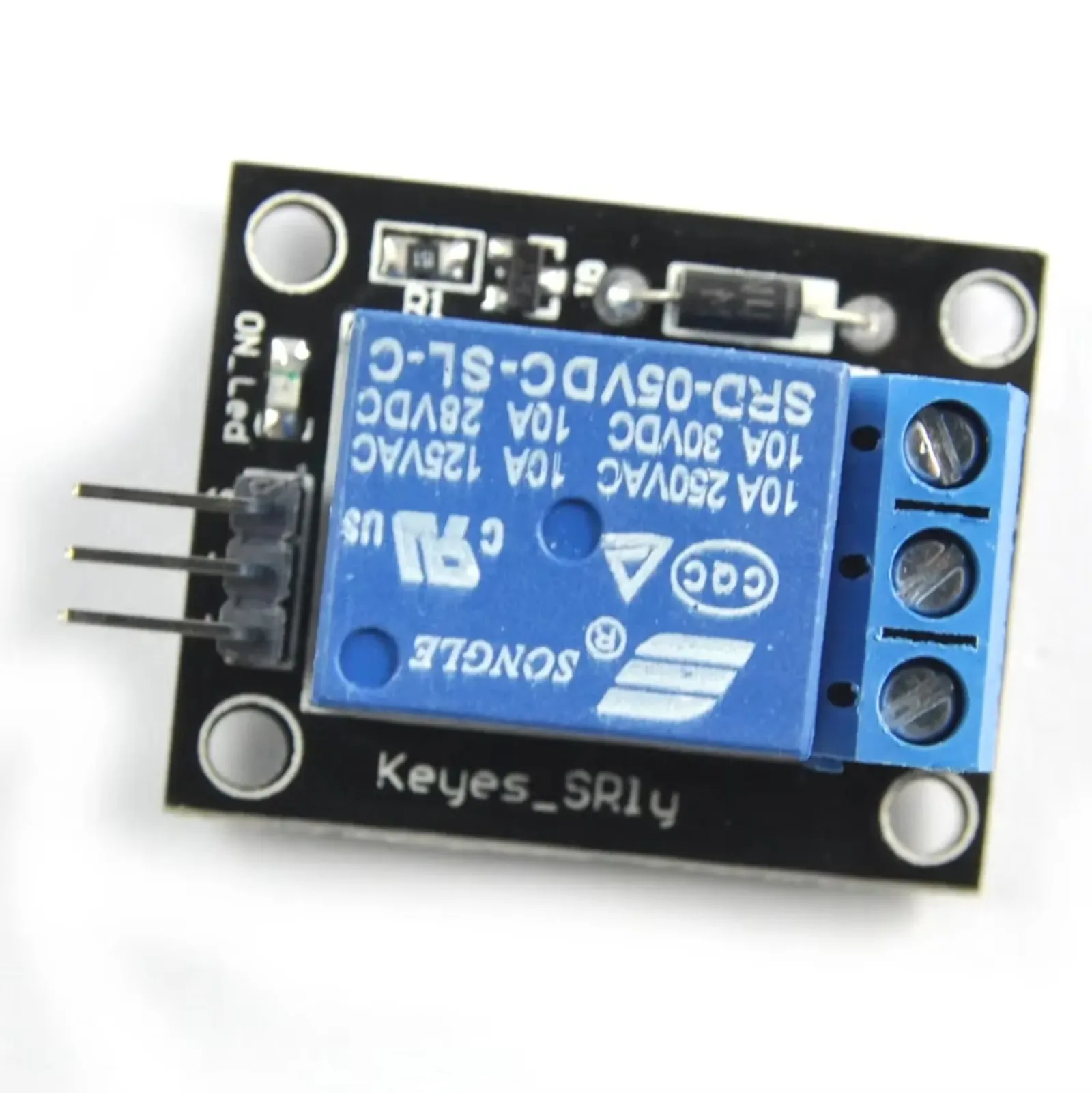 5 個 1 チャンネル 5V リレーモジュール SRD-05 - Relay Module 1 Channel のレビューと価格