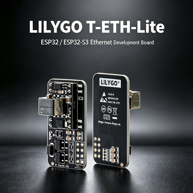 LILYGO T‑ETH‑Lite開発ボード、ESP32/E - Ethernet W5500 のレビューと価格